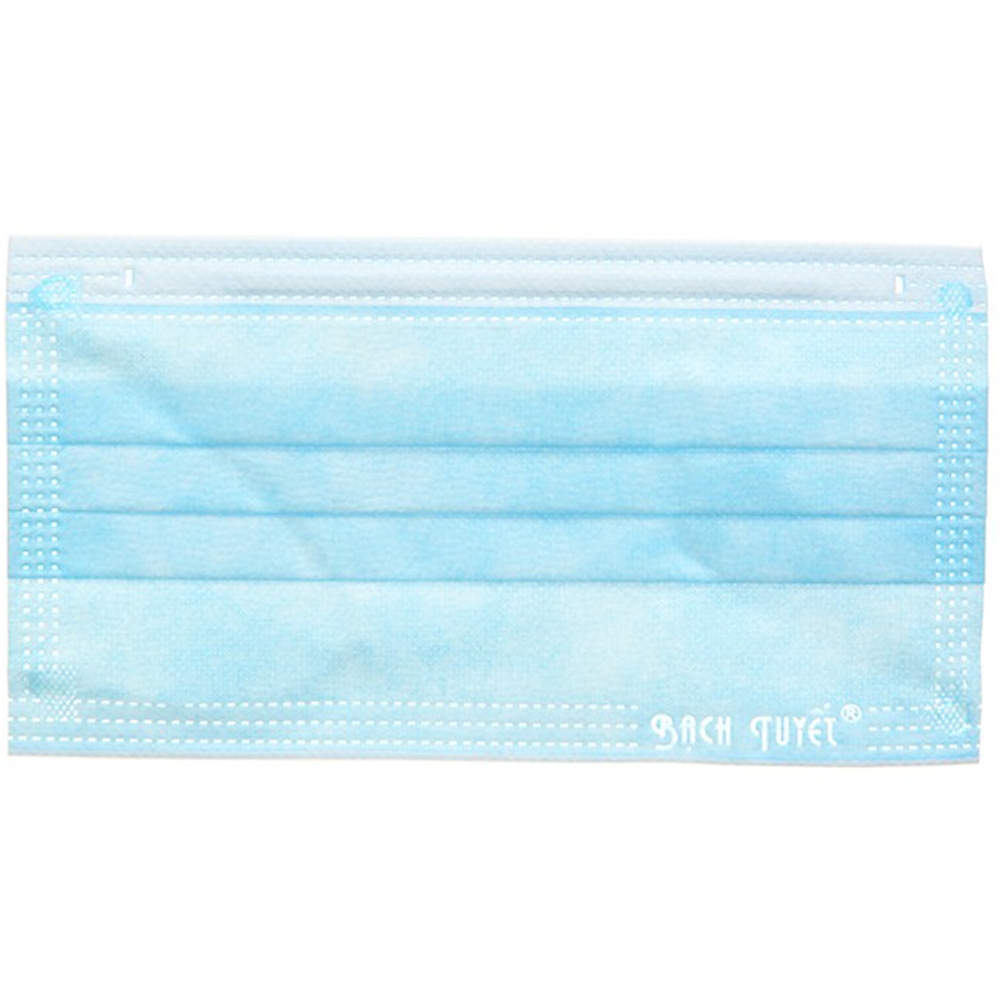 Hình ảnh Khẩu trang y tế Meriday 3 lớp hỗ trợ ngăn khói, bụi, kháng khuẩn (10 cái)