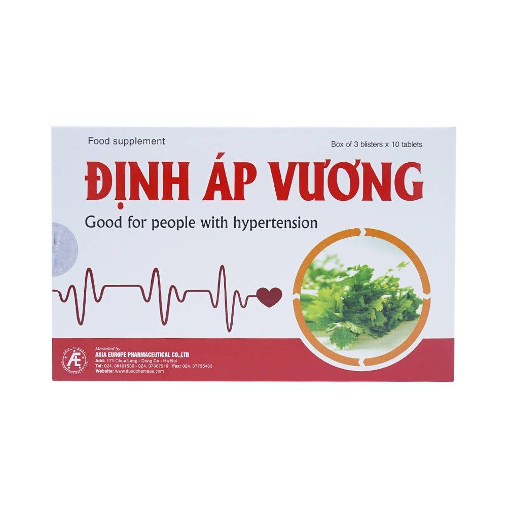 Hình ảnh Viên uống Định Áp Vương IMC hỗ trợ làm giảm lipid máu (3 vỉ x 10 viên)