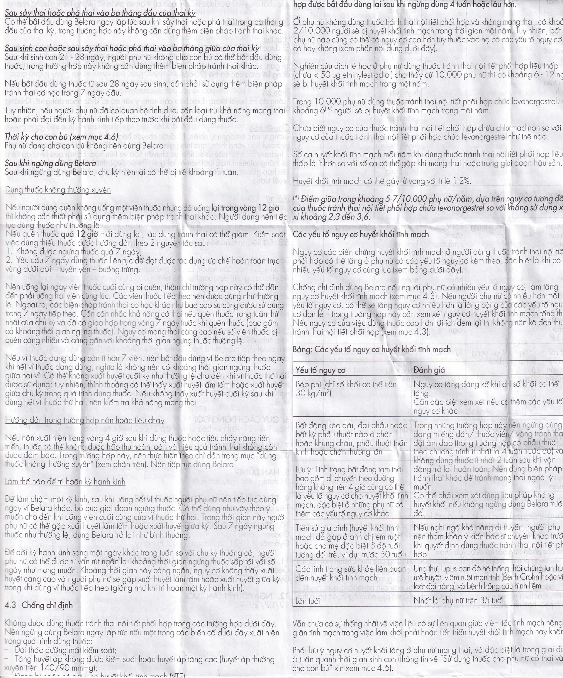 Hình ảnh Thuốc tránh thai hằng ngày Belara Gedeon (1 vỉ x 21 viên)