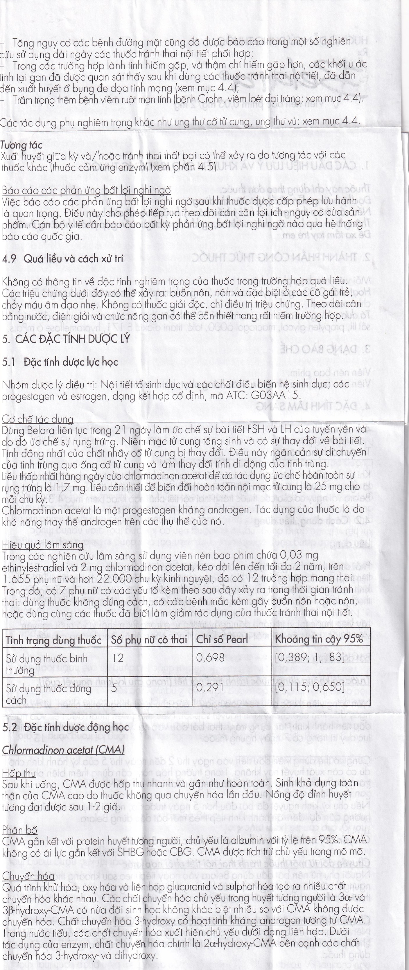 Hình ảnh Thuốc tránh thai hằng ngày Belara Gedeon (1 vỉ x 21 viên)