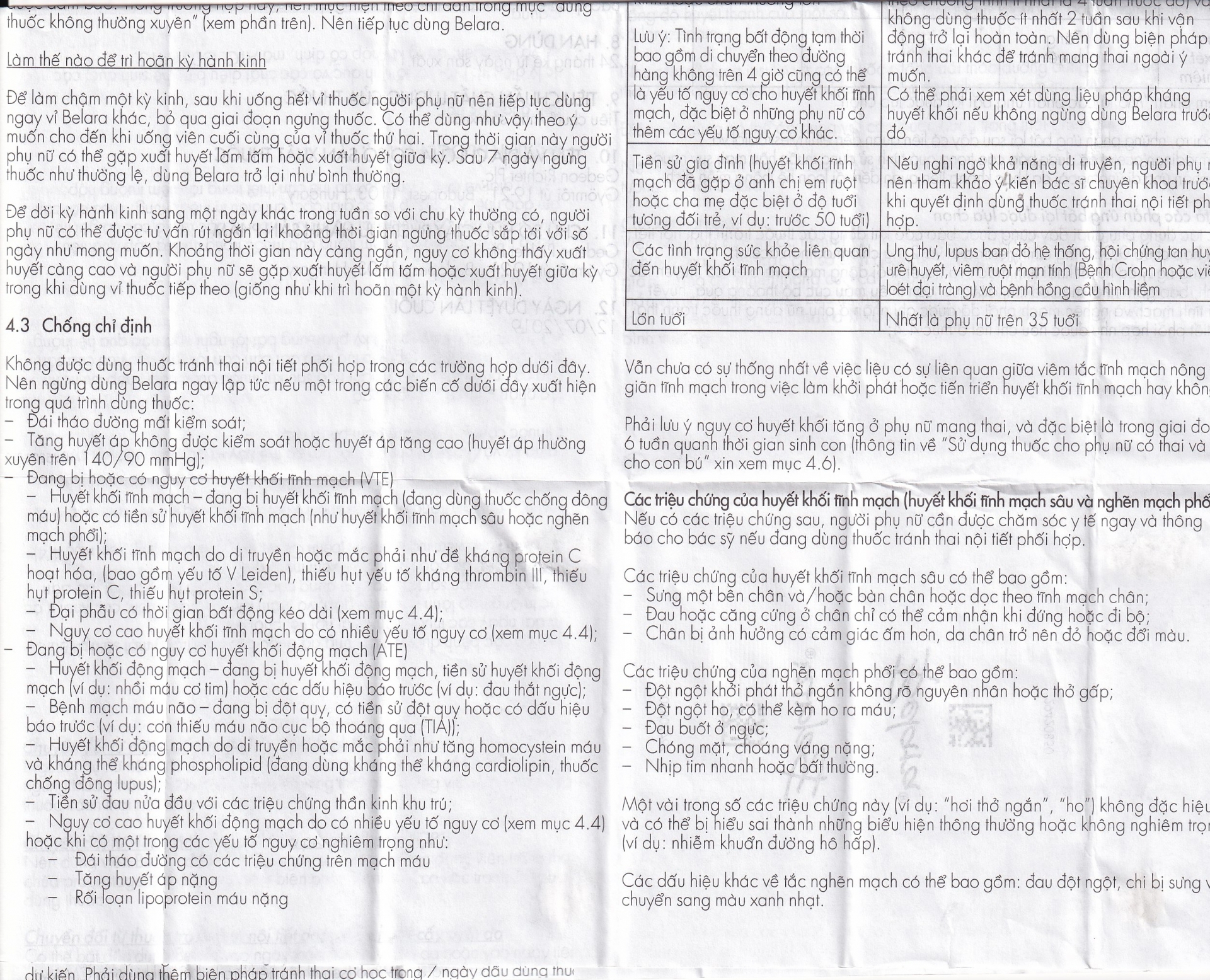 Hình ảnh Thuốc tránh thai hằng ngày Belara Gedeon (1 vỉ x 21 viên)