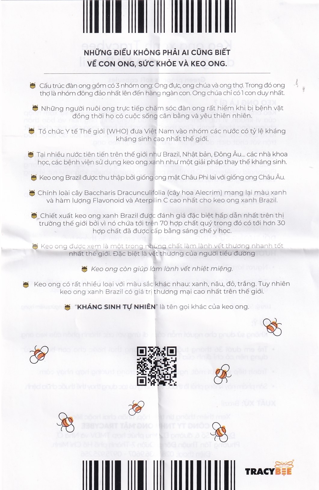 Hình ảnh Viên uống Keo Ong Xanh Propolis Tracybee bổ sung kháng thể tự nhiên của keo ong (30 viên)