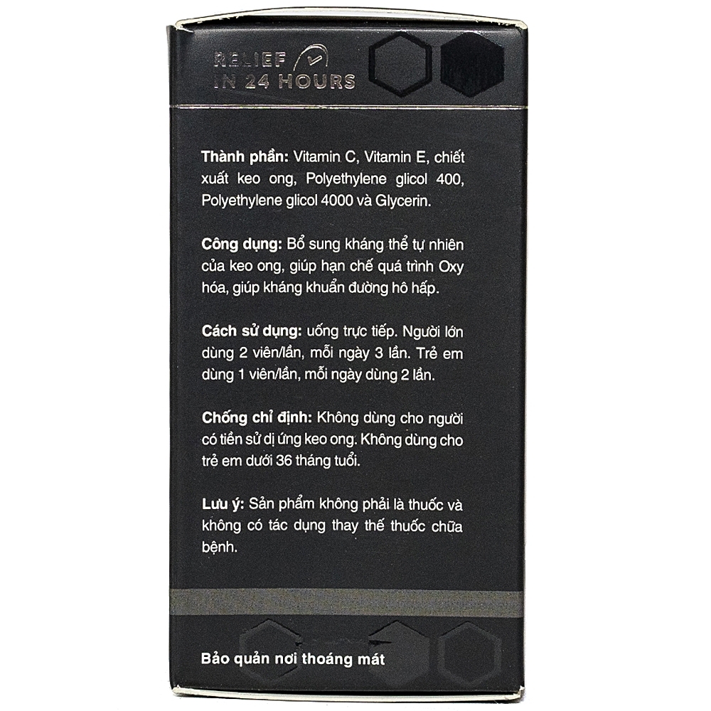 Hình ảnh Viên uống Keo Ong Xanh Propolis Tracybee bổ sung kháng thể tự nhiên của keo ong (30 viên)