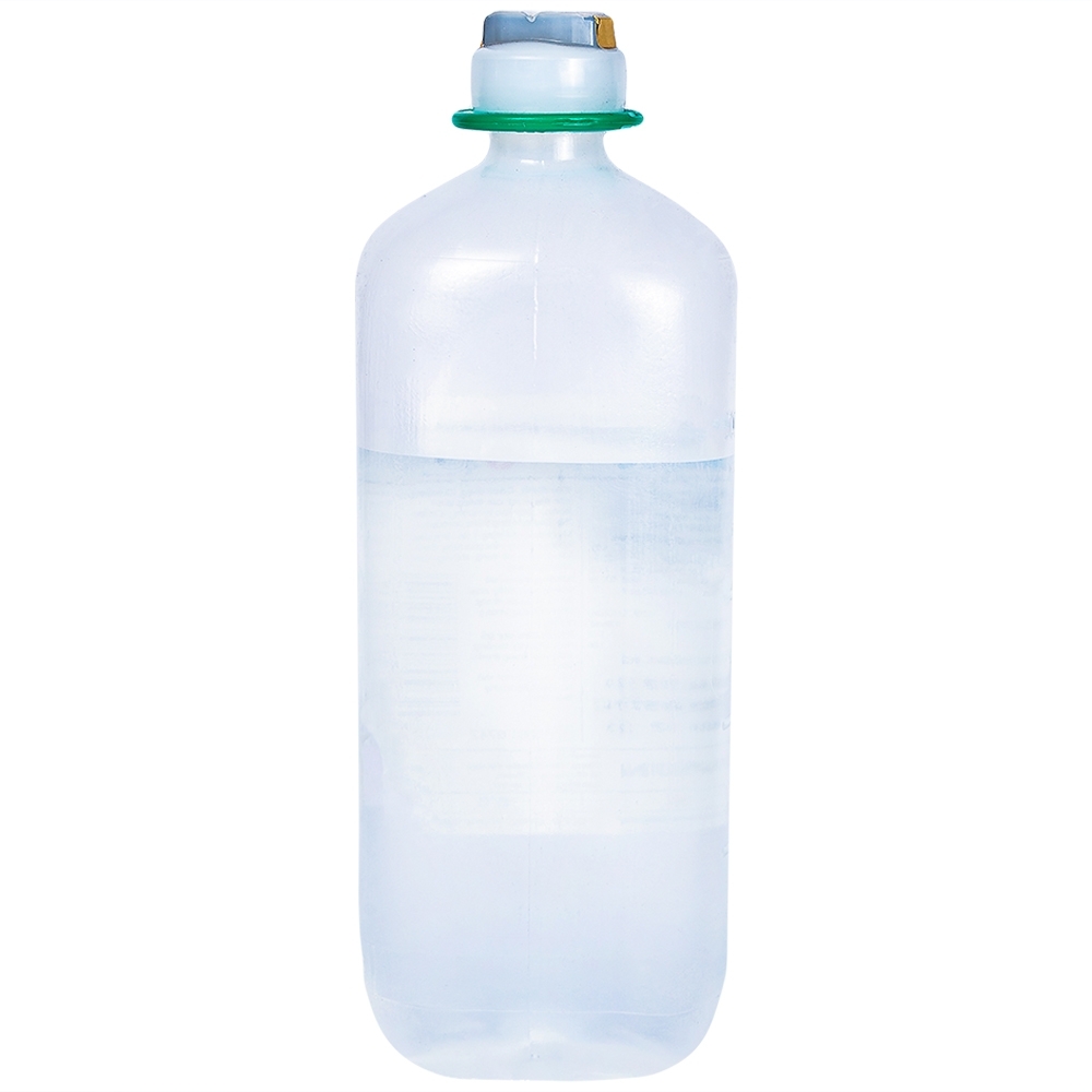 Hình ảnh Dịch truyền tĩnh mạch Natri Clorid 0,9% và Glucose 5% B.Braun làm dung môi pha tiêm truyền (500ml)
