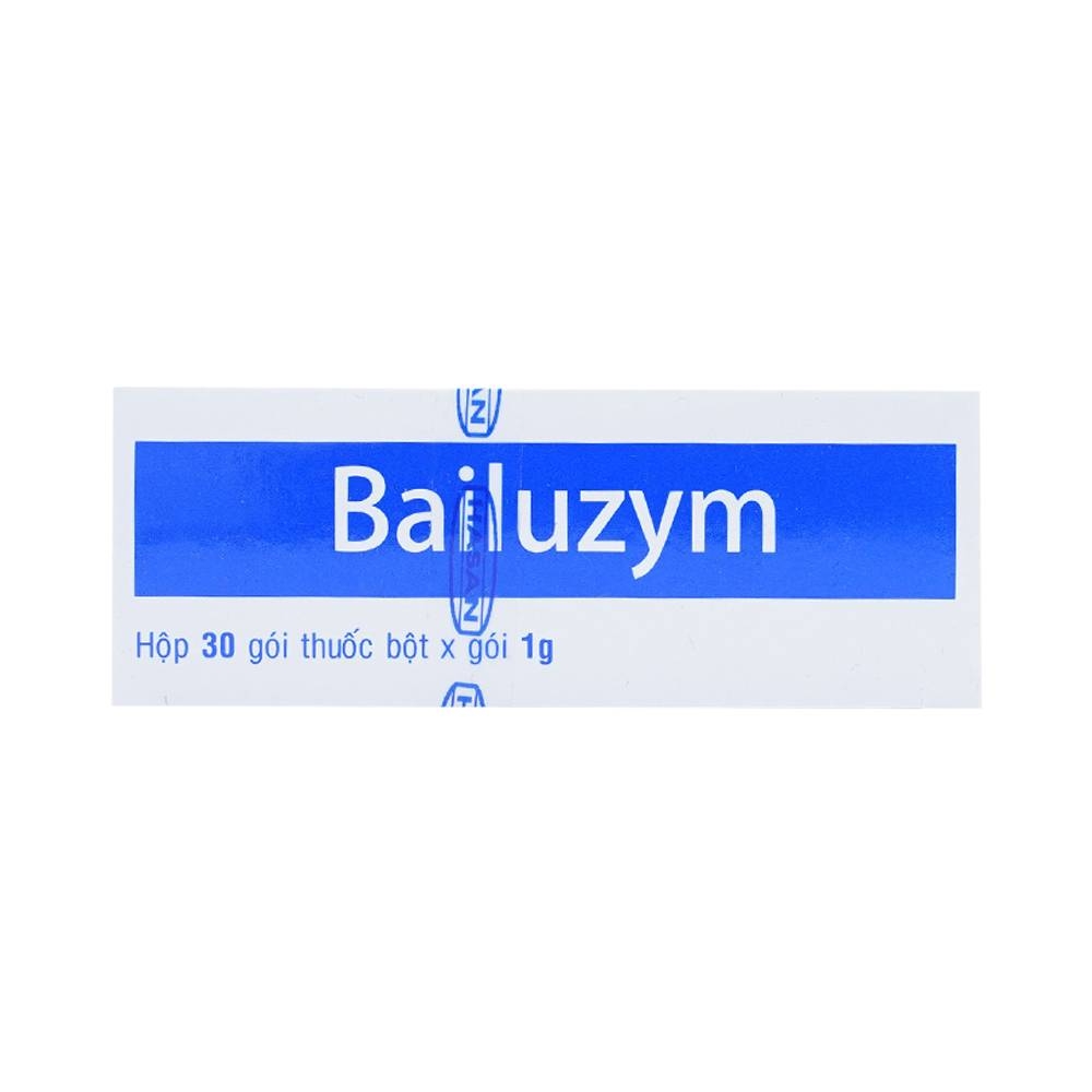 Hình ảnh Bột Bailuzym Hasan bổ sung vi khuẩn có lợi cho đường tiêu hóa (30 gói x 1g)
