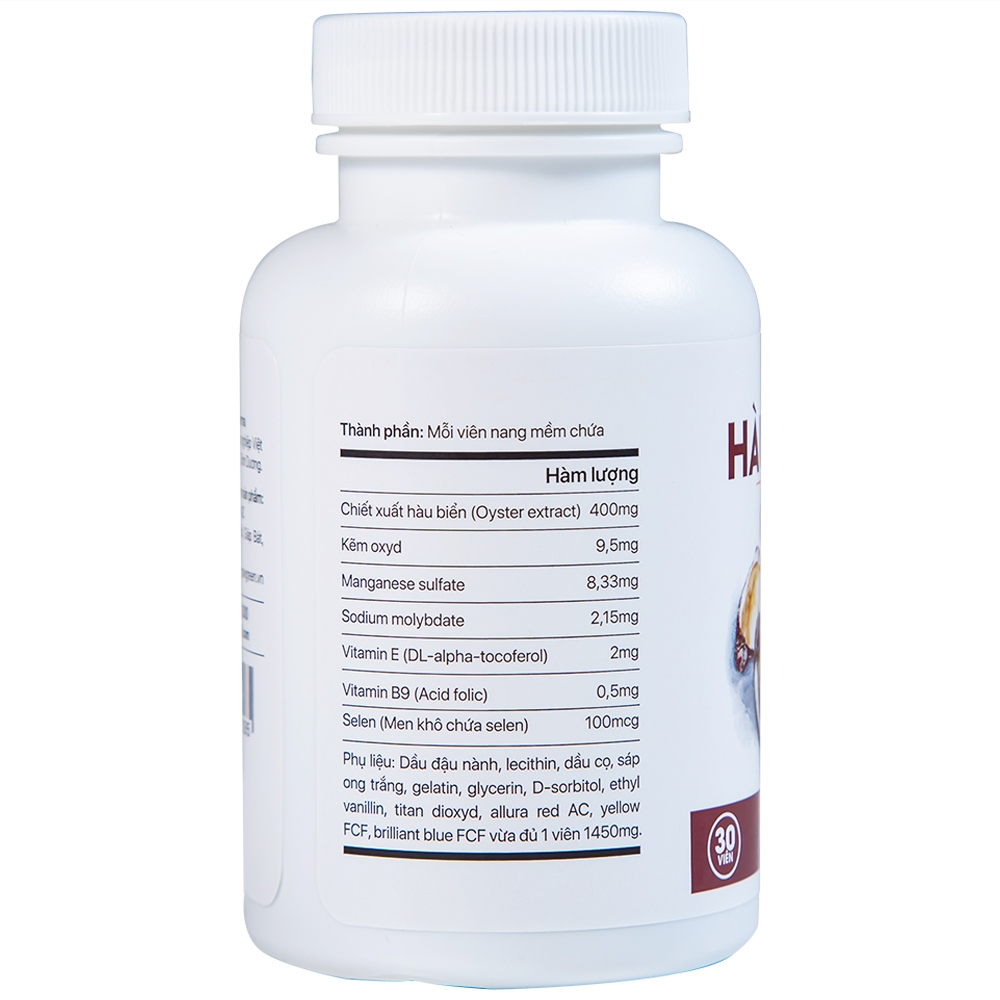 Hình ảnh Tinh chất hàu biển OB Phil Inter Pharma hỗ trợ tăng cường sinh lực, cải thiện sinh lý nam (30 viên)