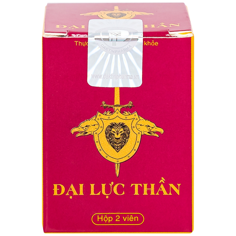 Hình ảnh Viên uống Đại Lực Thần Đắk Tín hỗ trợ tăng cường sinh lực, bồi bổ nguyên khí (2 viên)