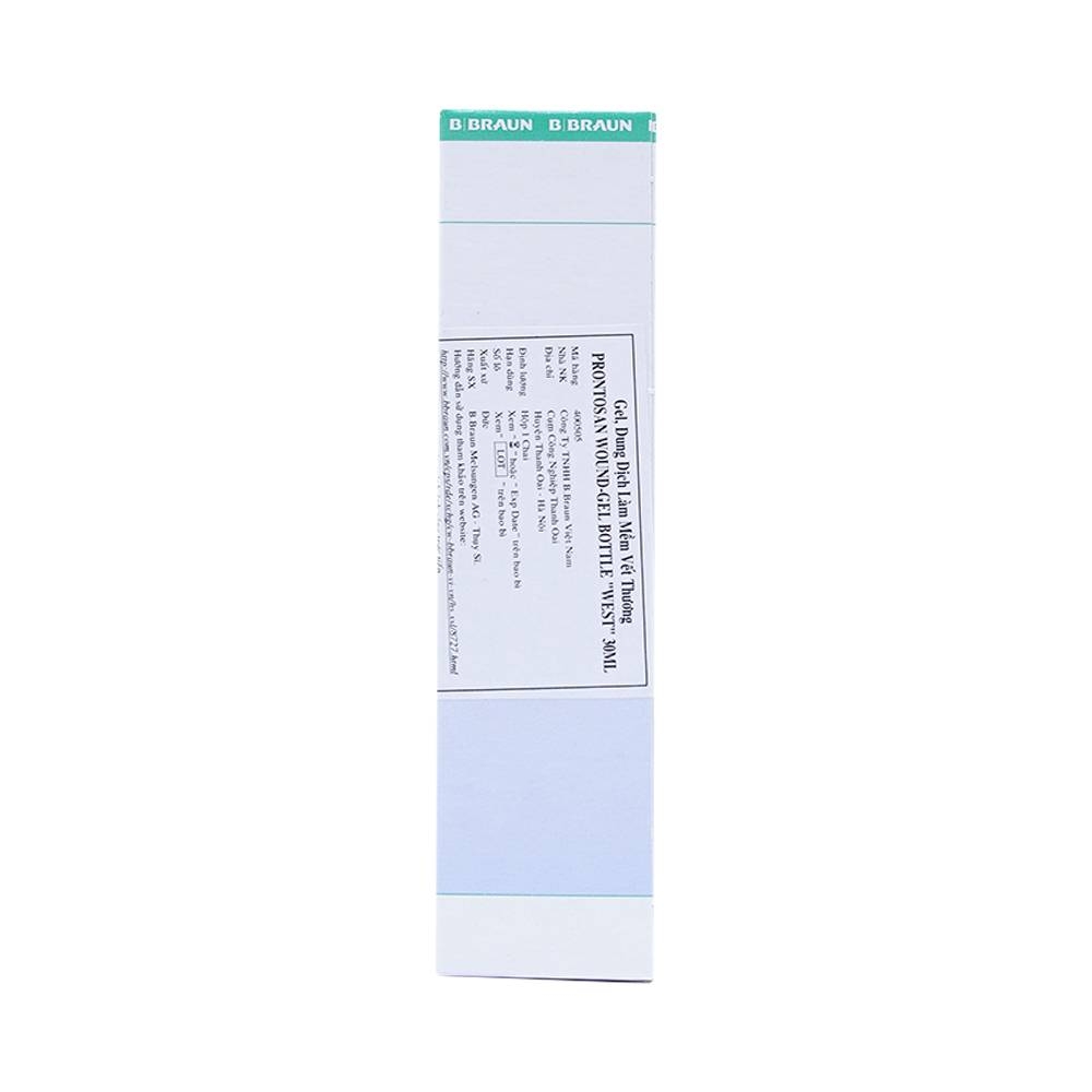 Hình ảnh Dung dịch làm mềm vết thương Prontosan Wound Gel B.Braun (30ml)