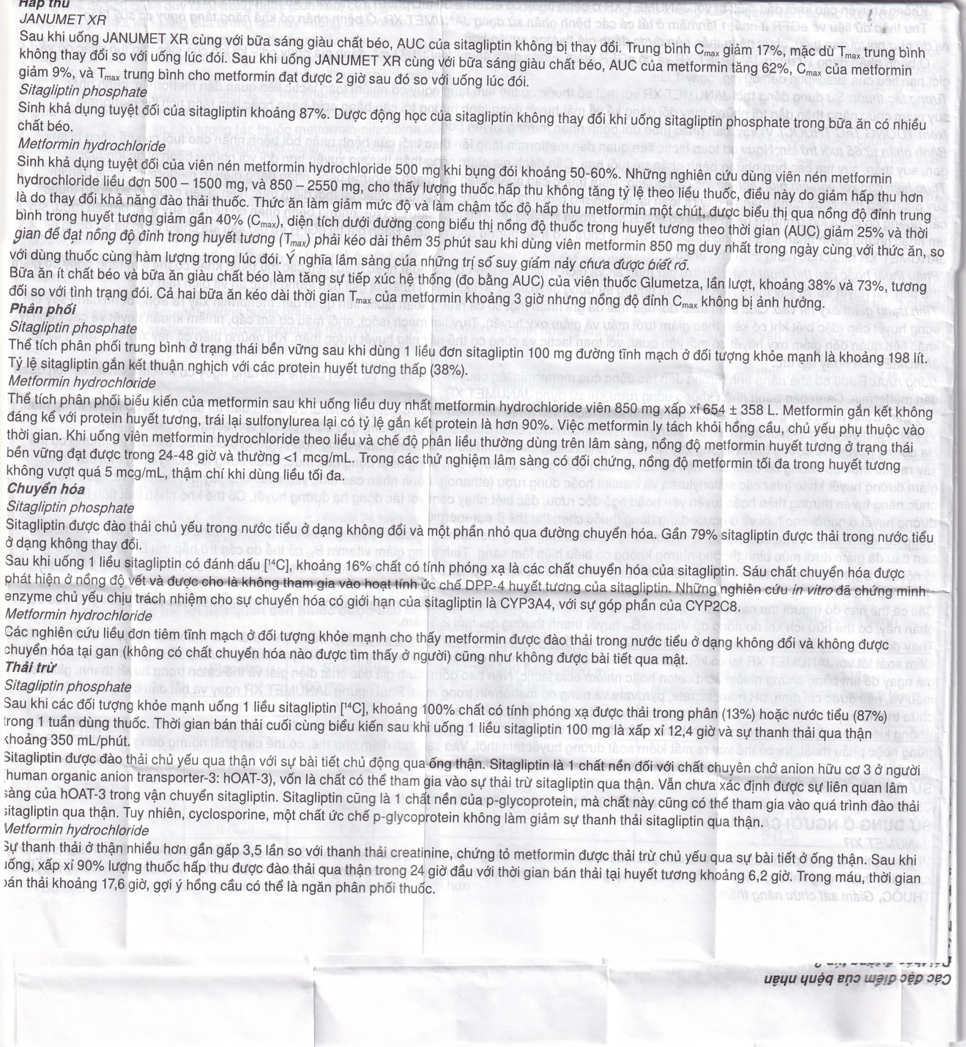 Hình ảnh Viên nén Janumet XR 50mg/1000mg MSD điều trị đái tháo đường típ 2 (14 viên)