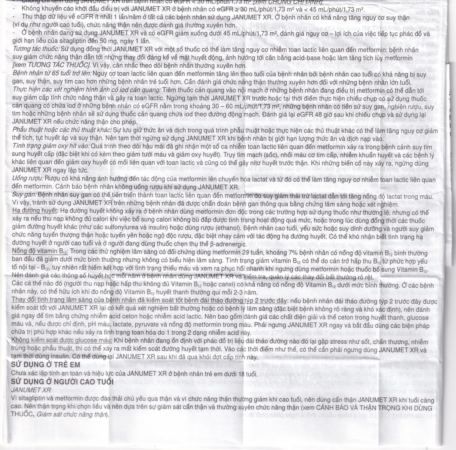 Hình ảnh Viên nén Janumet XR 50mg/1000mg MSD điều trị đái tháo đường típ 2 (14 viên)