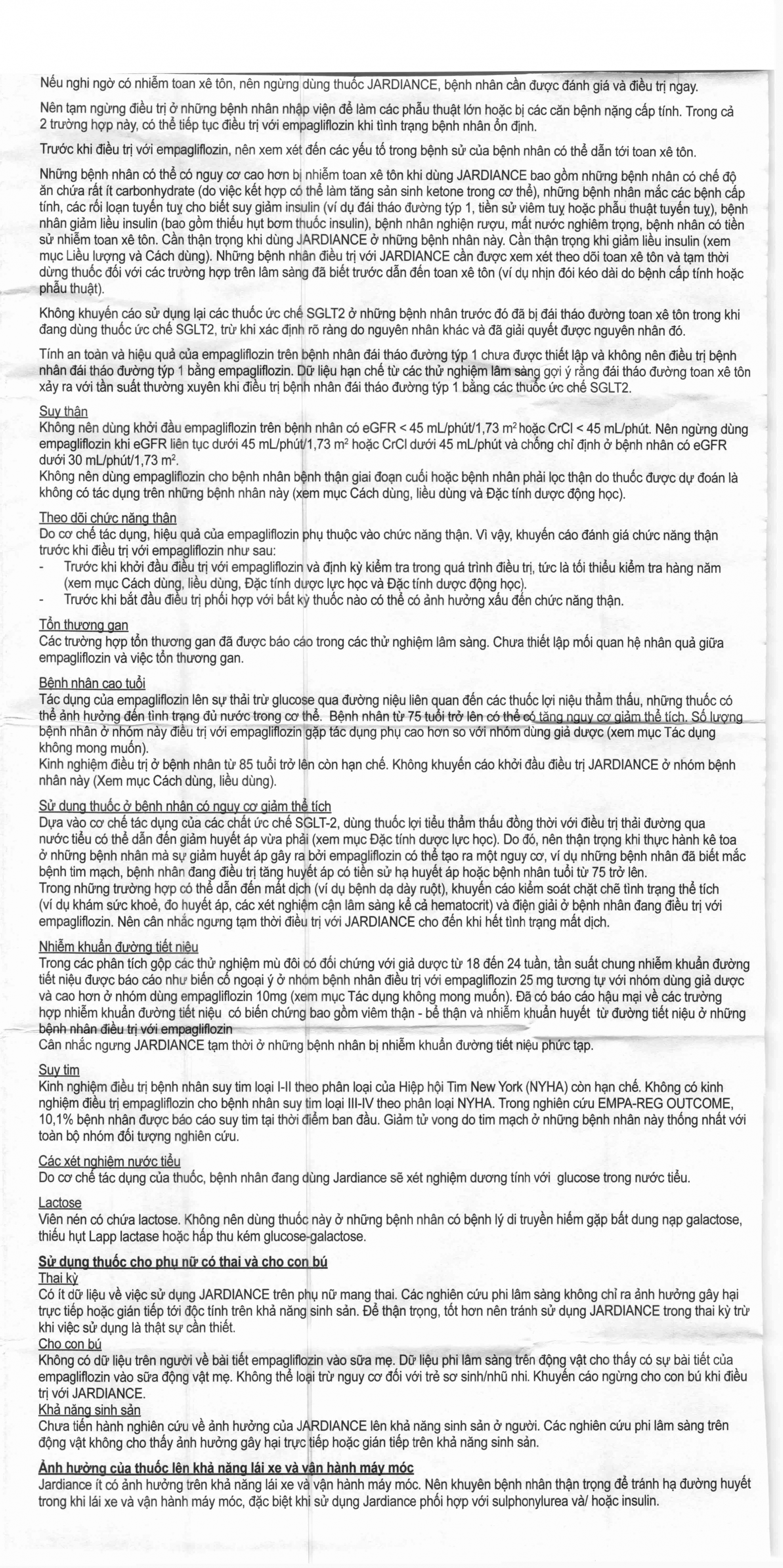 Hình ảnh Viên nén Jardiance 25mg Boehringer điều trị đái tháo đường típ 2 (3 vỉ x 10 viên)