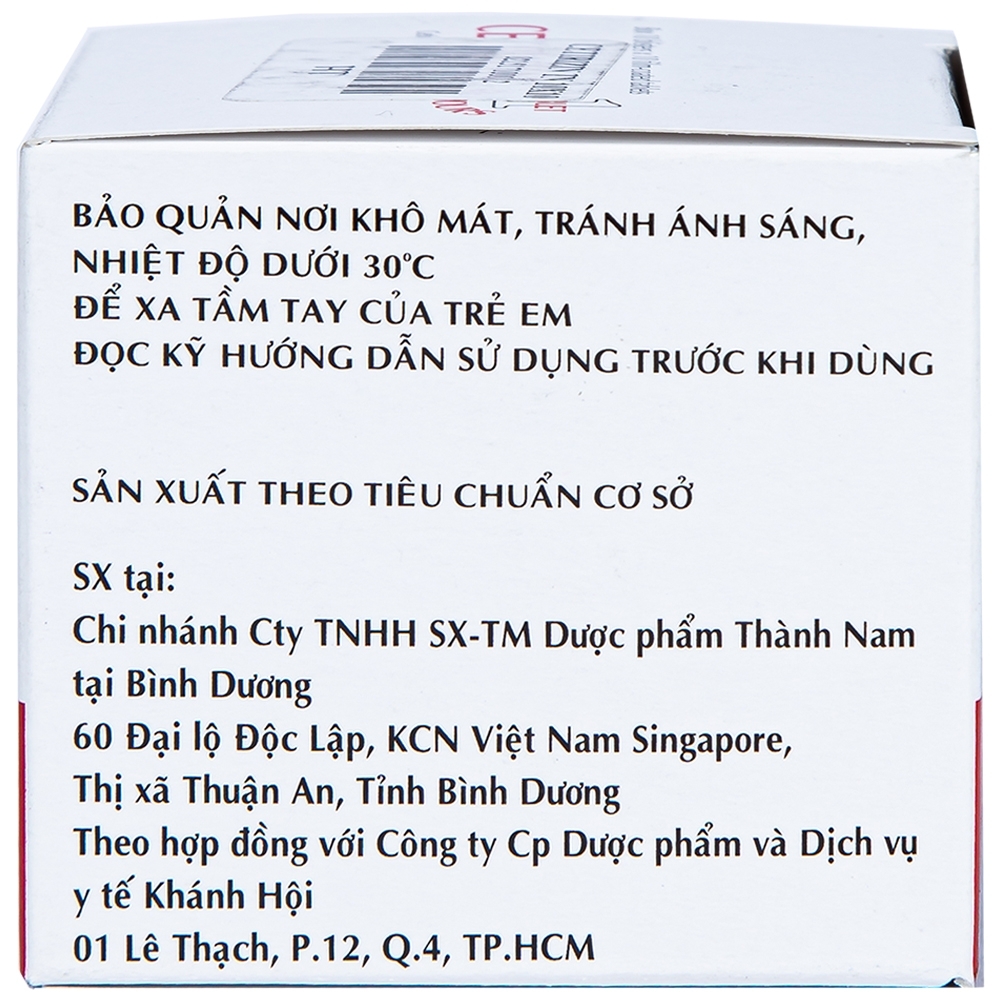 Hình ảnh Thuốc Cetirizin 10mg Thành Nam điều trị viêm mũi dị ứng, mày đay (10 vỉ x 10 viên)
