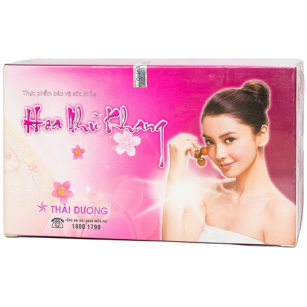 Hình ảnh Viên hoàn cứng Hoa Nhũ Khang Thái Dương bổ khí huyết, điều hòa kinh nguyệt (20 gói x 6.3g)