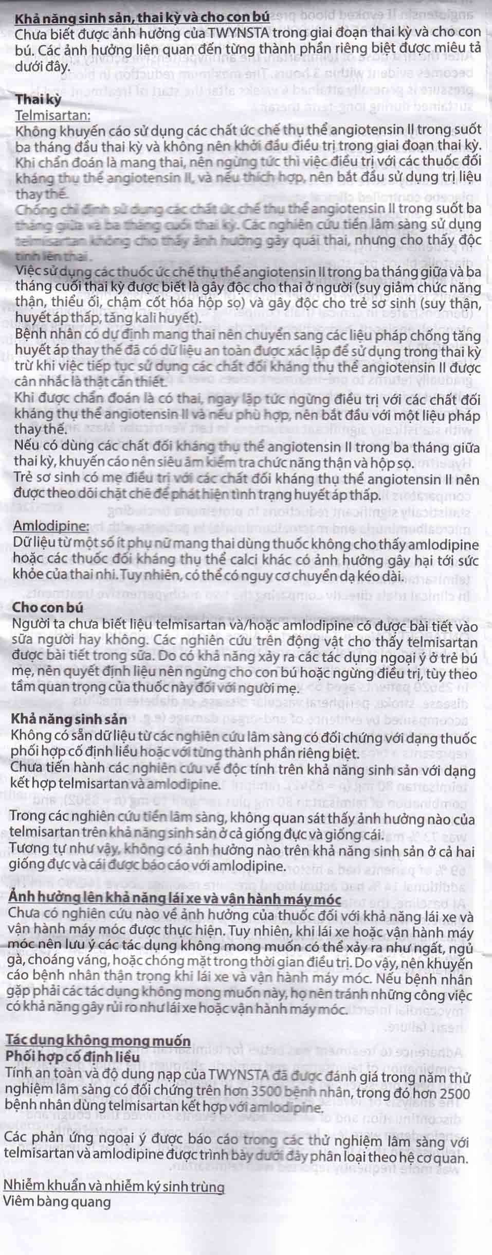 Hình ảnh Thuốc Twynsta 80mg/5mg Boehringer điều trị tăng huyết áp vô căn (14 vỉ x 7 viên)