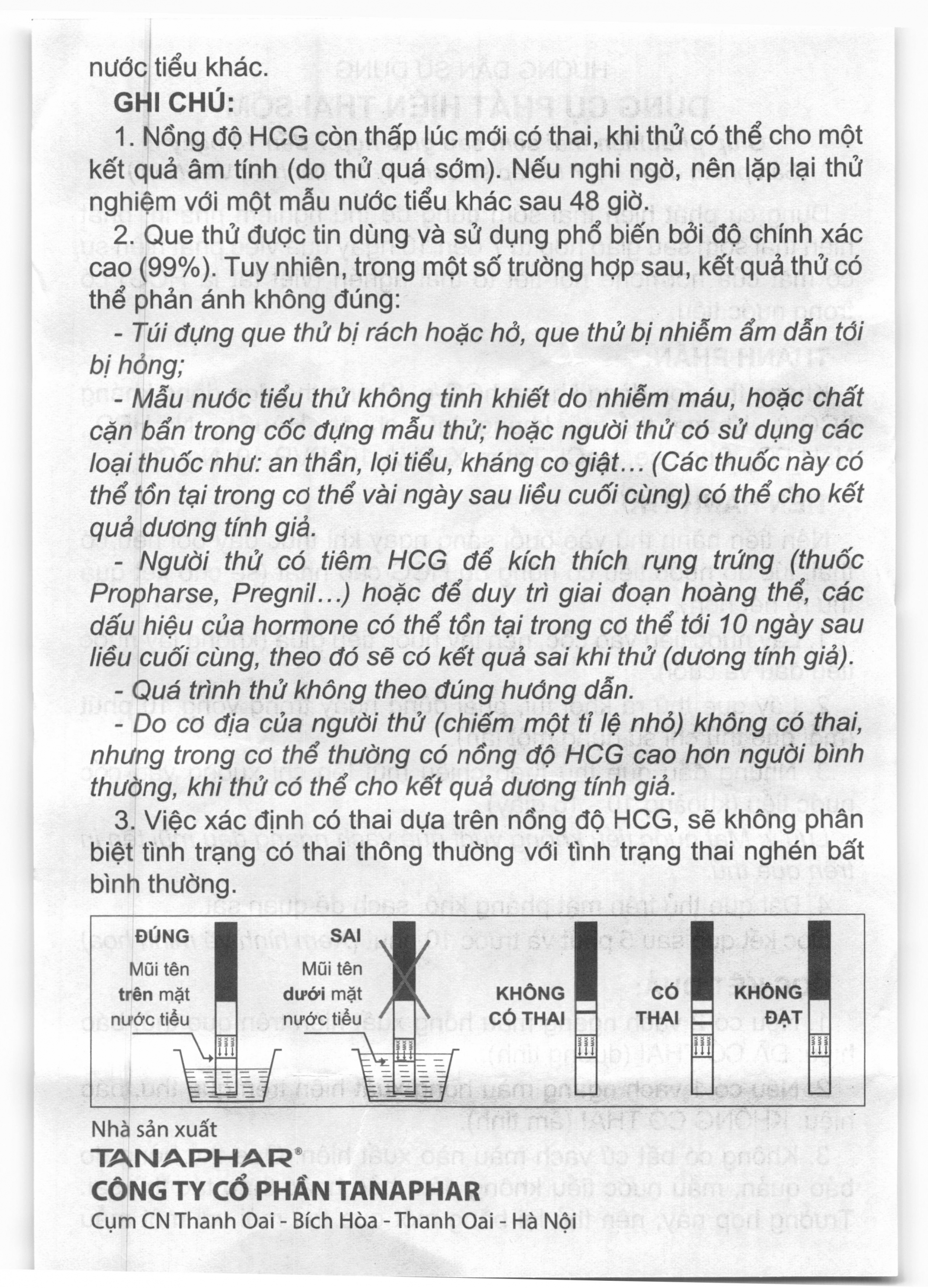 Hình ảnh Dụng cụ phát hiện thai sớm Chip-Chips Tanaphar sau giao hợp 7 - 10 ngày (12 que)