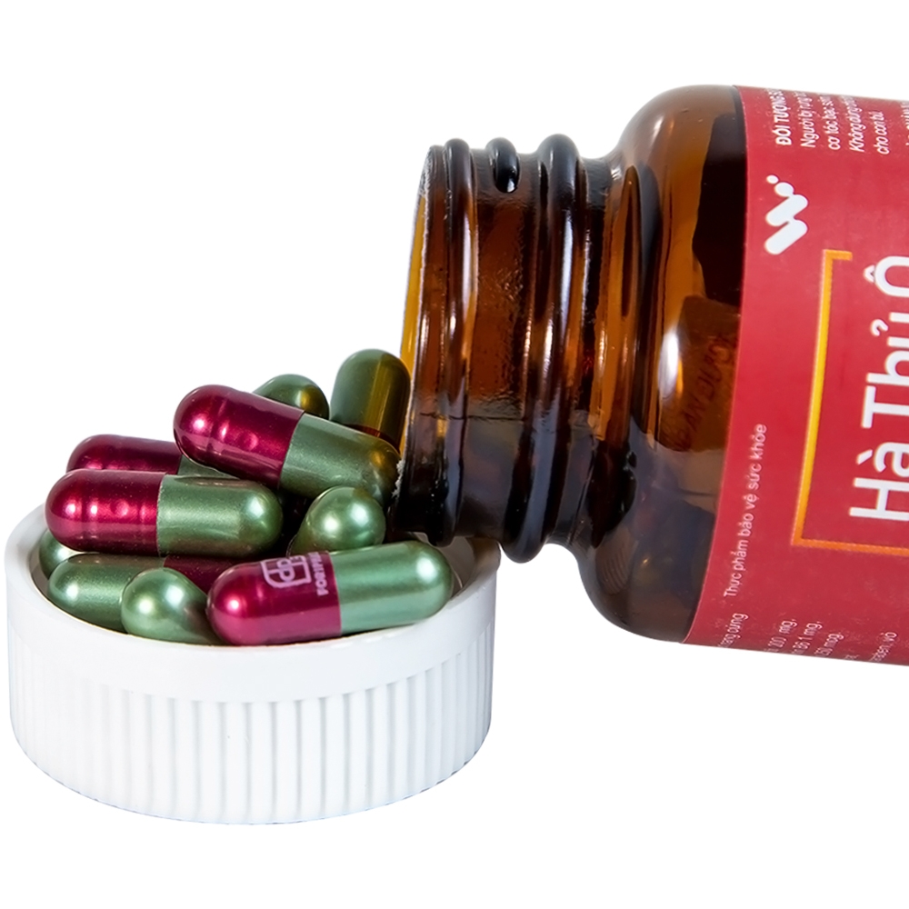 Hình ảnh Viên uống Hà Thủ Ô TW3 hỗ trợ giảm nguy cơ tóc bạc sớm, gãy rụng tóc (30 viên)