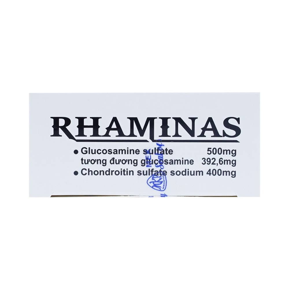 Hình ảnh Thuốc Rhaminas Mekophar giảm thoái hóa khớp gối nhẹ, trung bình (3 vỉ x 10 viên)