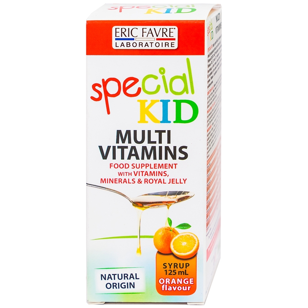 Hình ảnh Siro Special Kid Multivitamines bổ sung Vitamin và khoáng chất giúp tăng cường sức đề kháng (125ml)