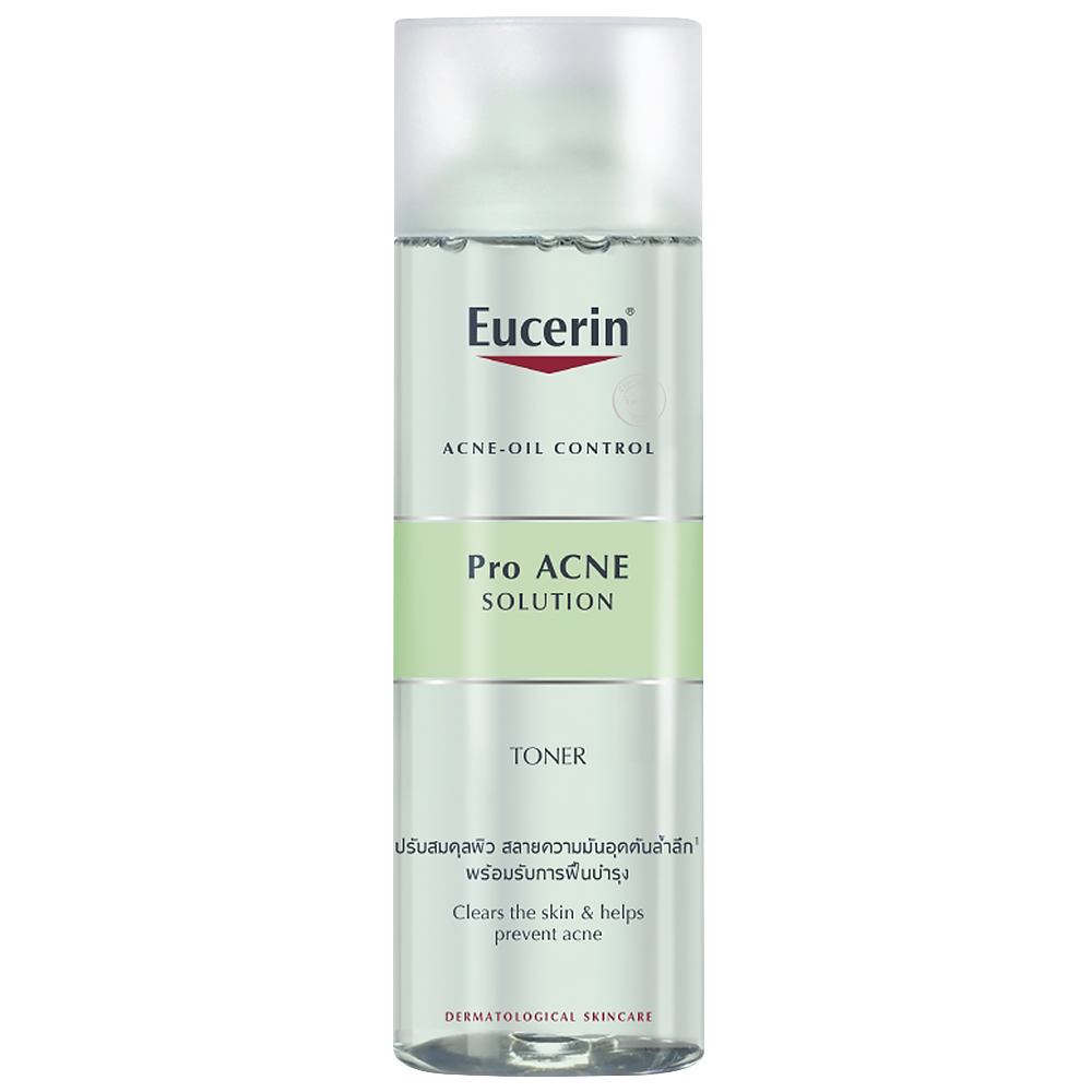 Hình ảnh Nước hoa hồng Eucerin Acne-Oil Control ProAcne Solution Toner dành cho da mụn, da dầu (200ml)