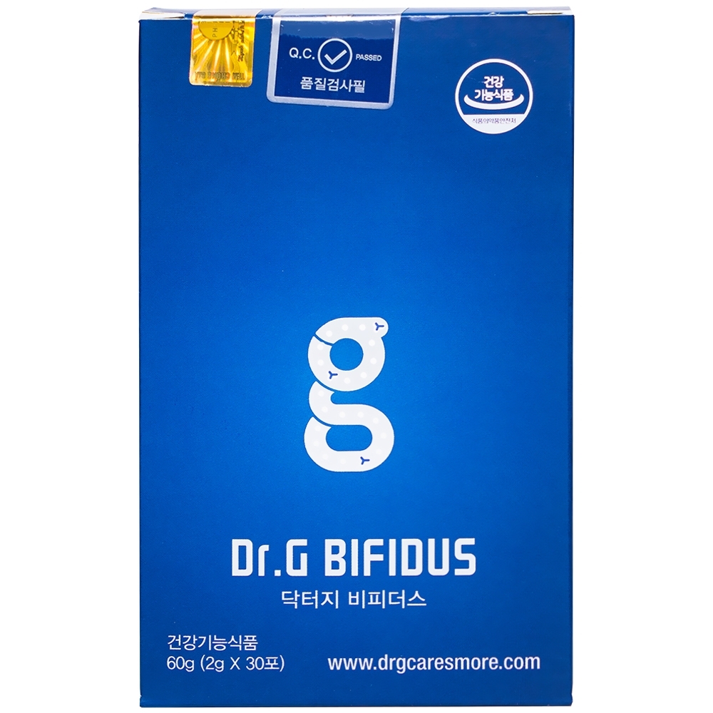 Hình ảnh Bột Dr.G Bifidus Bifido men vi sinh hỗ trợ cải thiện hệ tiêu hóa (2g x 30 gói)