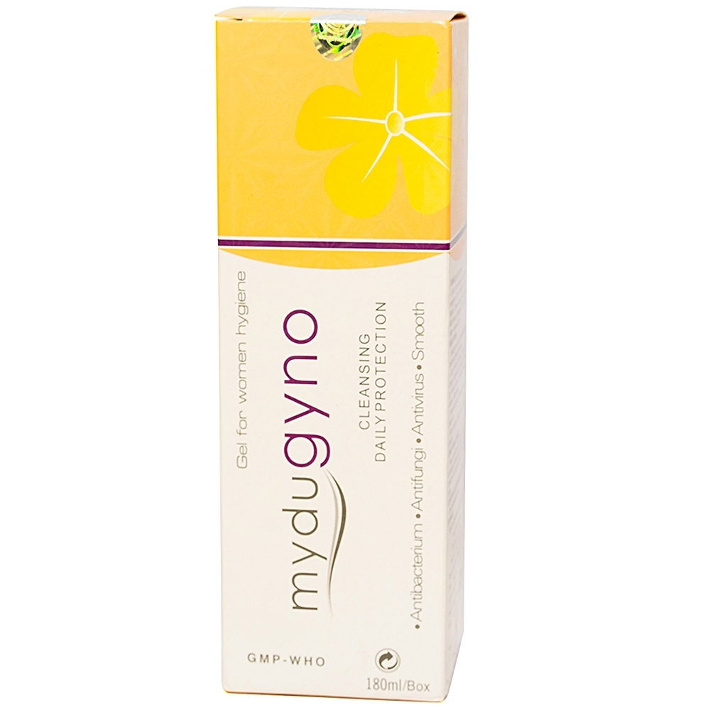Hình ảnh Gel vệ sinh phụ nữ Mydugyno Naturex phòng và điều trị viêm nhiễm đường sinh dục (180ml)