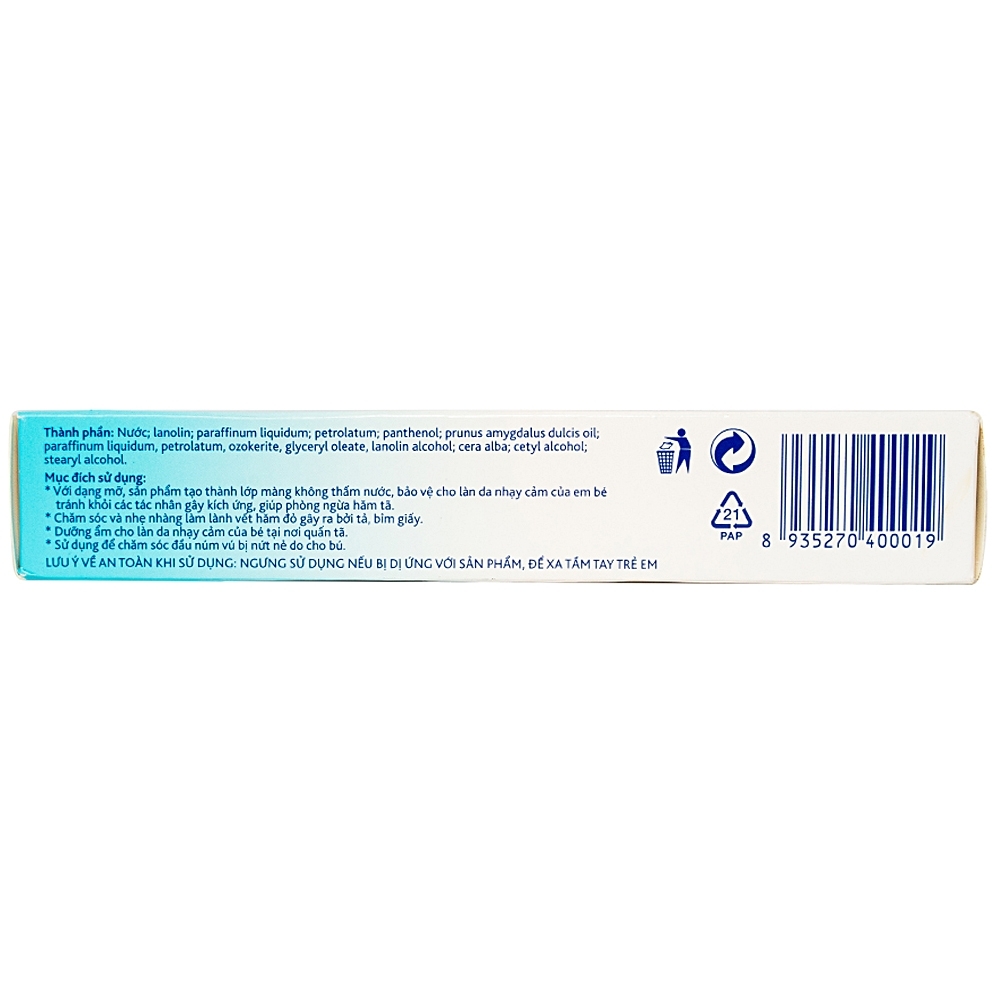 Hình ảnh Kem bôi ngoài da Bepanthen Balm Bayer phòng ngừa hăm tã, dưỡng ẩm cho da nhạy cảm của bé (30g)