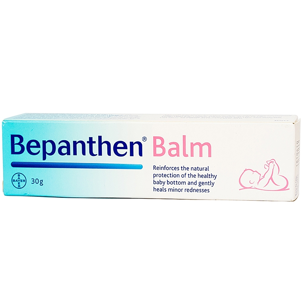 Hình ảnh Kem bôi ngoài da Bepanthen Balm Bayer phòng ngừa hăm tã, dưỡng ẩm cho da nhạy cảm của bé (30g)