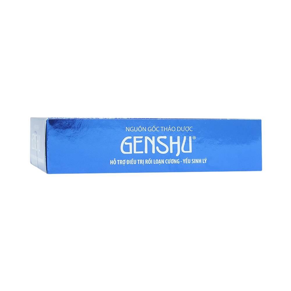 Hình ảnh Thuốc Genshu Sagopha hỗ trợ điều trị rối loạn cương, yếu sinh lý (3 vỉ x 10 viên)