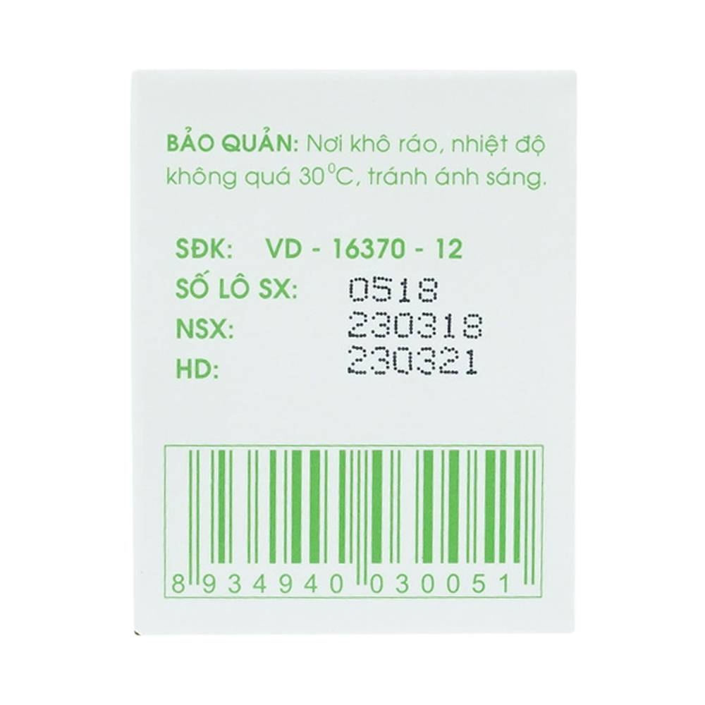Hình ảnh Thuốc Dafrazol  Traphaco điều trị và phòng ngừa loét dạ dày tá tràng, viêm thực quản trào ngược (14 viên)