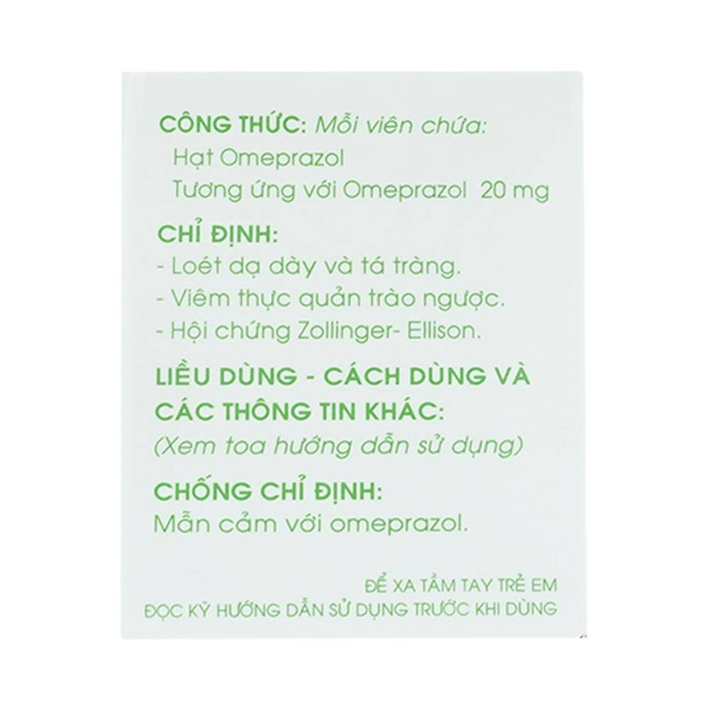 Hình ảnh Thuốc Dafrazol  Traphaco điều trị và phòng ngừa loét dạ dày tá tràng, viêm thực quản trào ngược (14 viên)