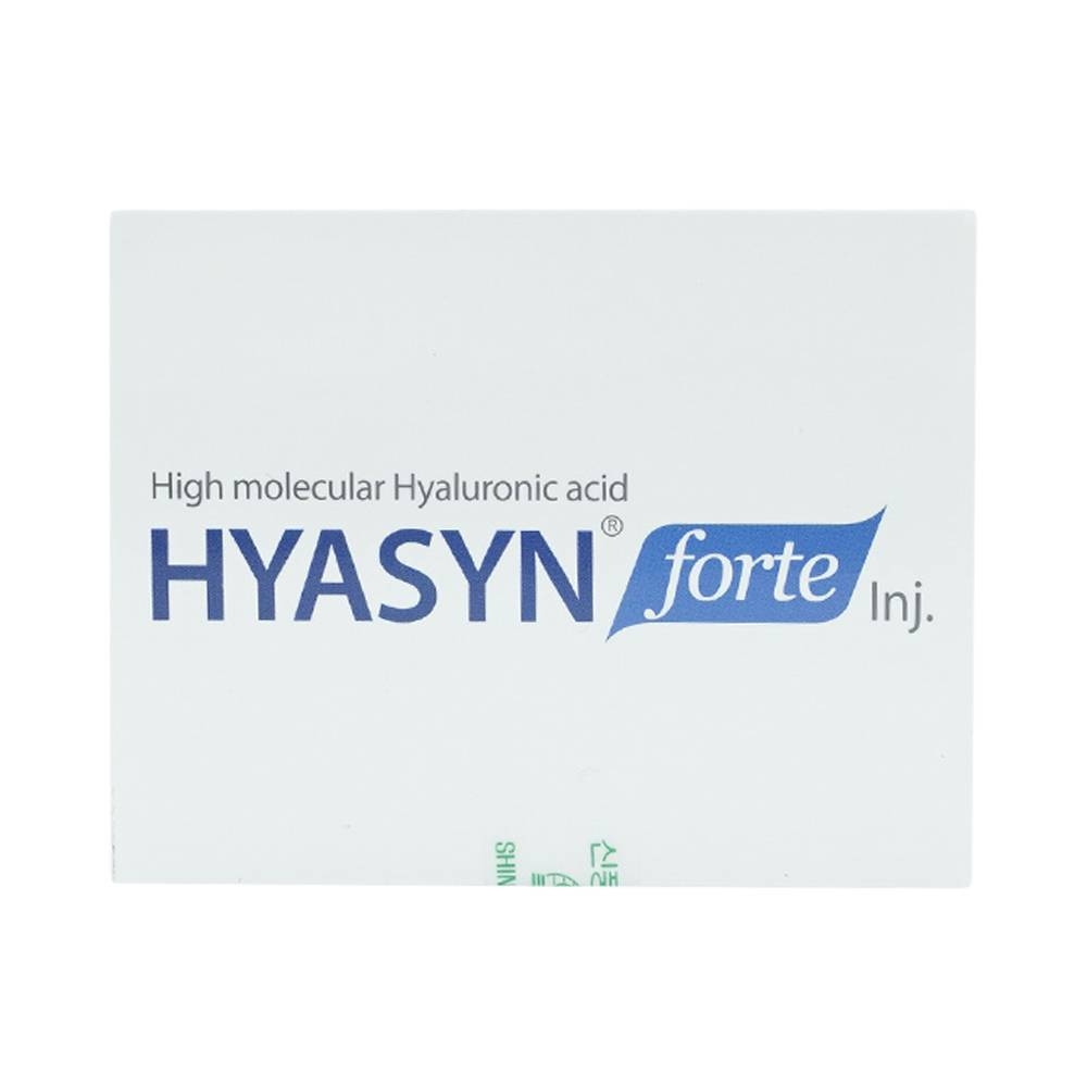 Hình ảnh Thuốc tiêm Hyasyn Forte Shinpoong Deawoo điều trị viêm khớp gối (3 cây x 2ml)