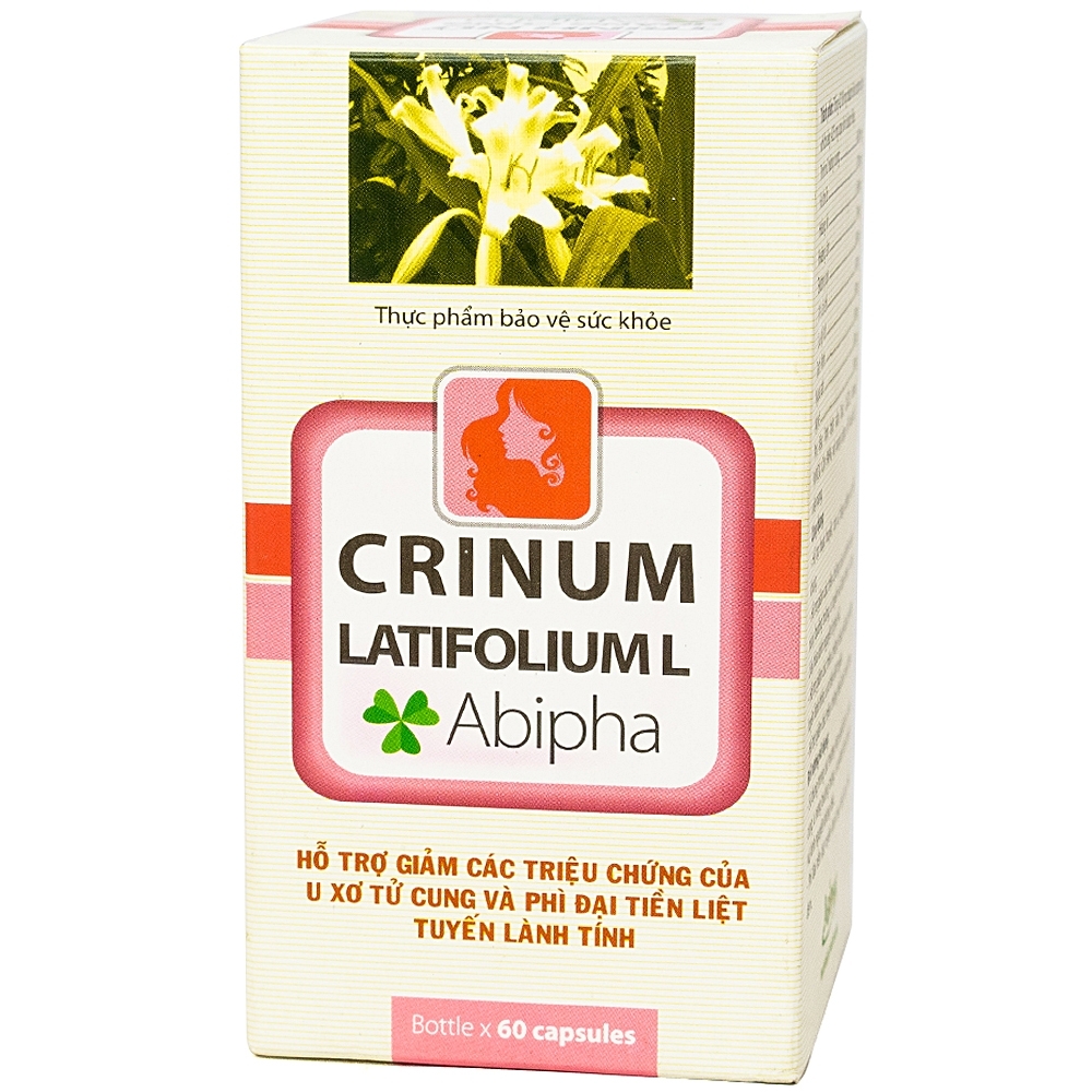 Hình ảnh Viên uống Trinh Nữ Hoàng Cung Abipha hỗ trợ giảm các triệu chứng u xơ tử cung (60 viên)