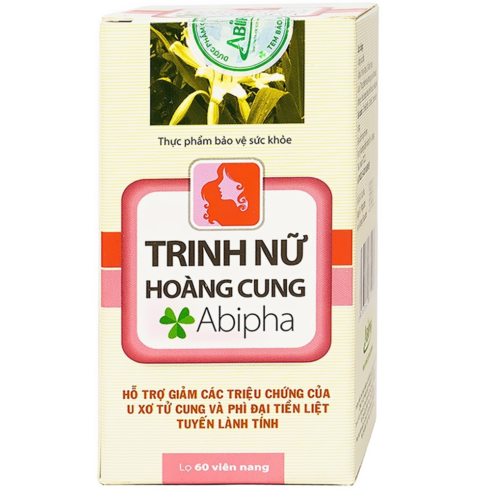 Hình ảnh Viên uống Trinh Nữ Hoàng Cung Abipha hỗ trợ giảm các triệu chứng u xơ tử cung (60 viên)