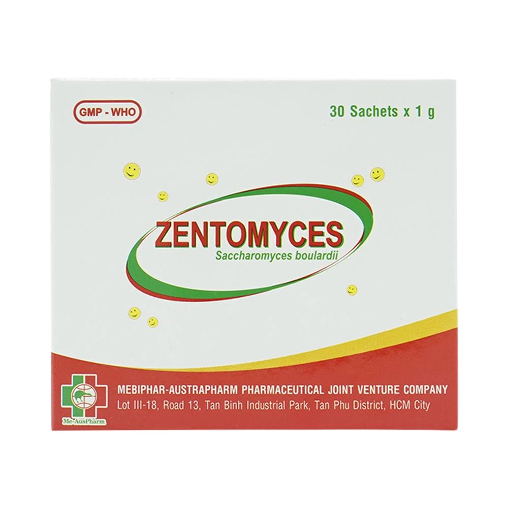 Hình ảnh Bột Zentomyces Mebiphar điều trị tiêu chảy cấp (30 gói x 1g)