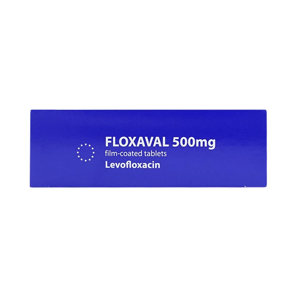 Hình ảnh Thuốc Floxaval 500mg Delorbis điều trị nhiễm khuẩn (10 viên)
