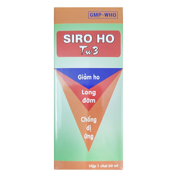 Hình ảnh Siro ho TW3 giúp giảm ho, long đờm, chống dị ứng (60ml)
