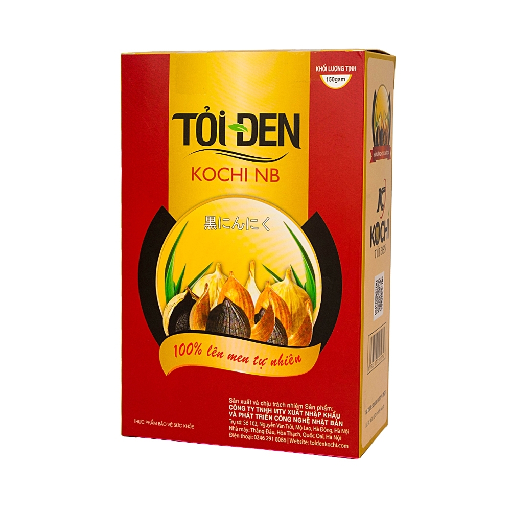 Hình ảnh Tỏi Đen Kochi NB giúp chống oxy hóa, nâng cao sức khỏe cho cơ thể (150g)