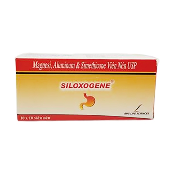 Hình ảnh Thuốc Siloxogene RPG điều trị tăng tiết acid dạ dày (10 vỉ x 10 viên)