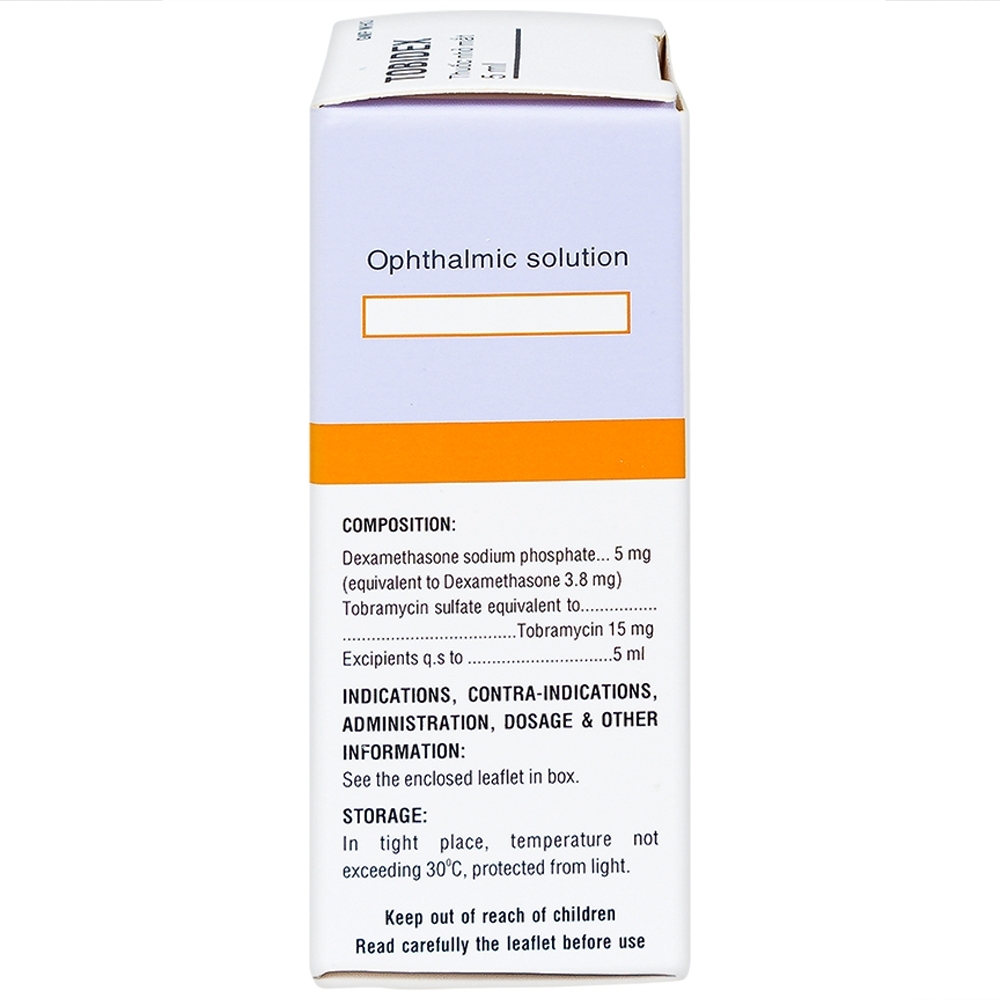 Hình ảnh Thuốc nhỏ mắt Tobidex Bidiphar điều trị viêm mắt (5ml)