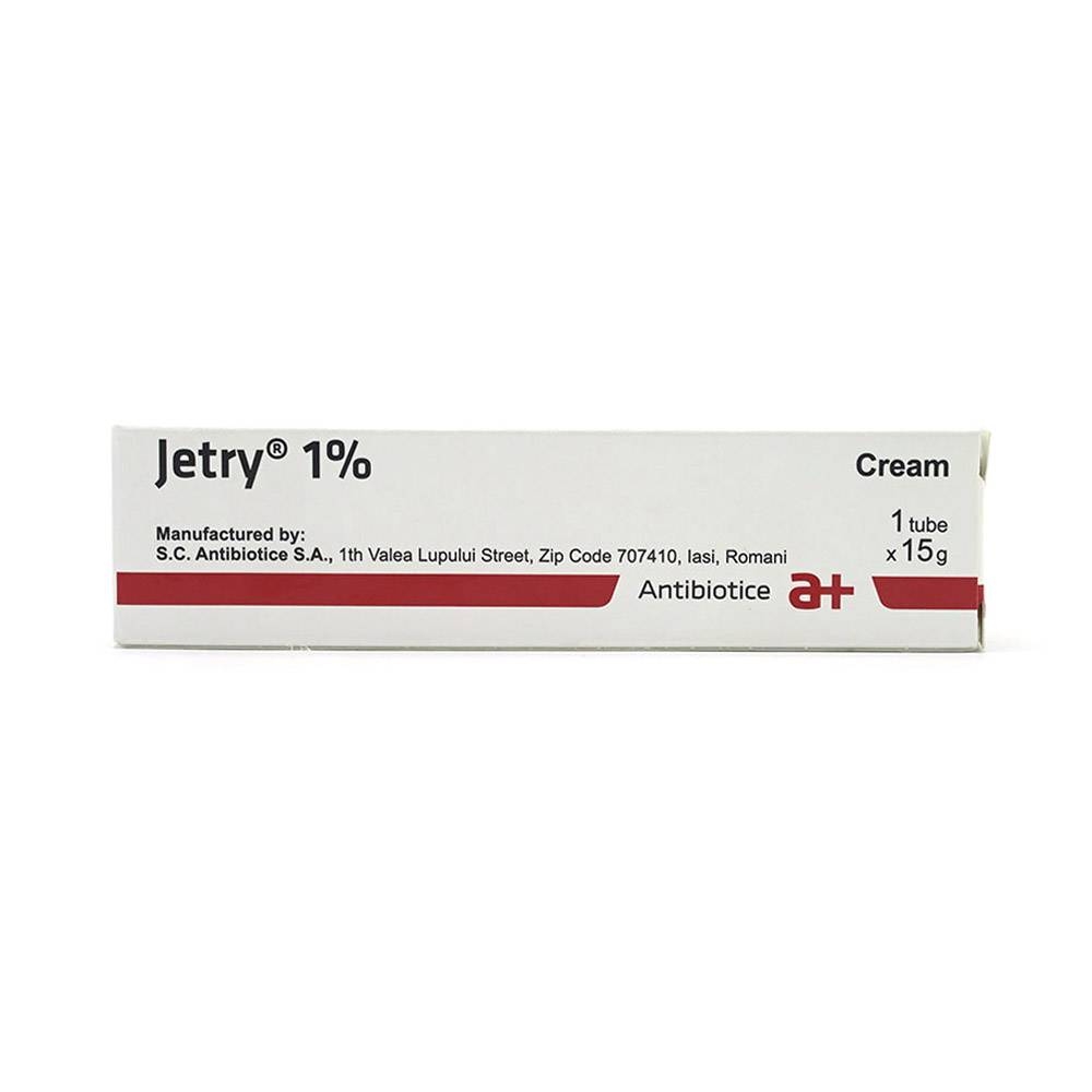 Hình ảnh Kem bôi da Jetry 1% Antibiotice điều trị các bệnh nấm, lang ben (15g)
