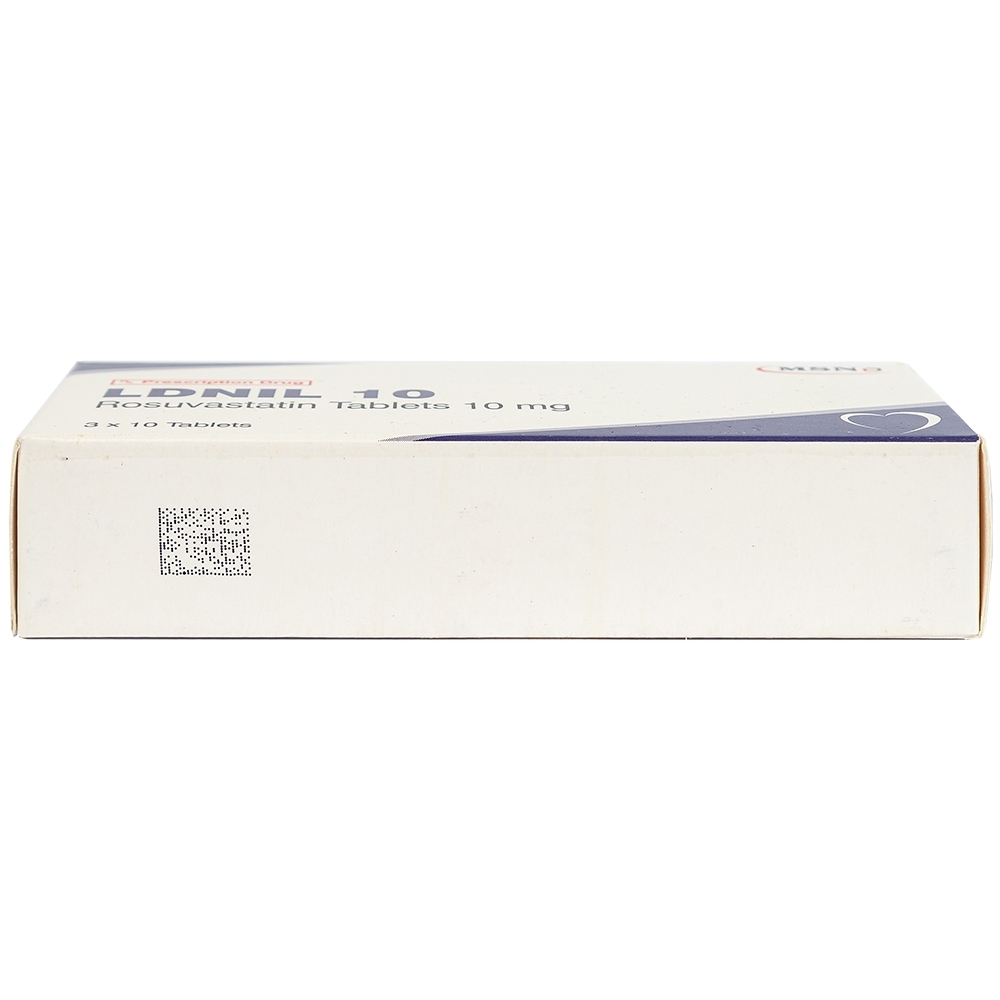 Hình ảnh Thuốc LDNIL 10 MSN điều trị tăng cholesterol (3 vỉ x10 viên)