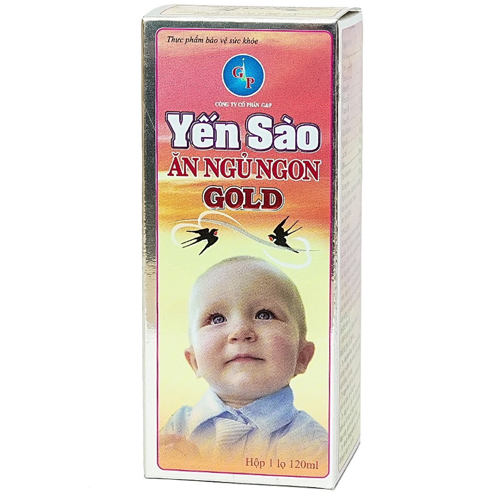 Hình ảnh Siro Yến Sào Ăn Ngủ Ngon Gold hỗ trợ bồi bổ sức khỏe (120ml)