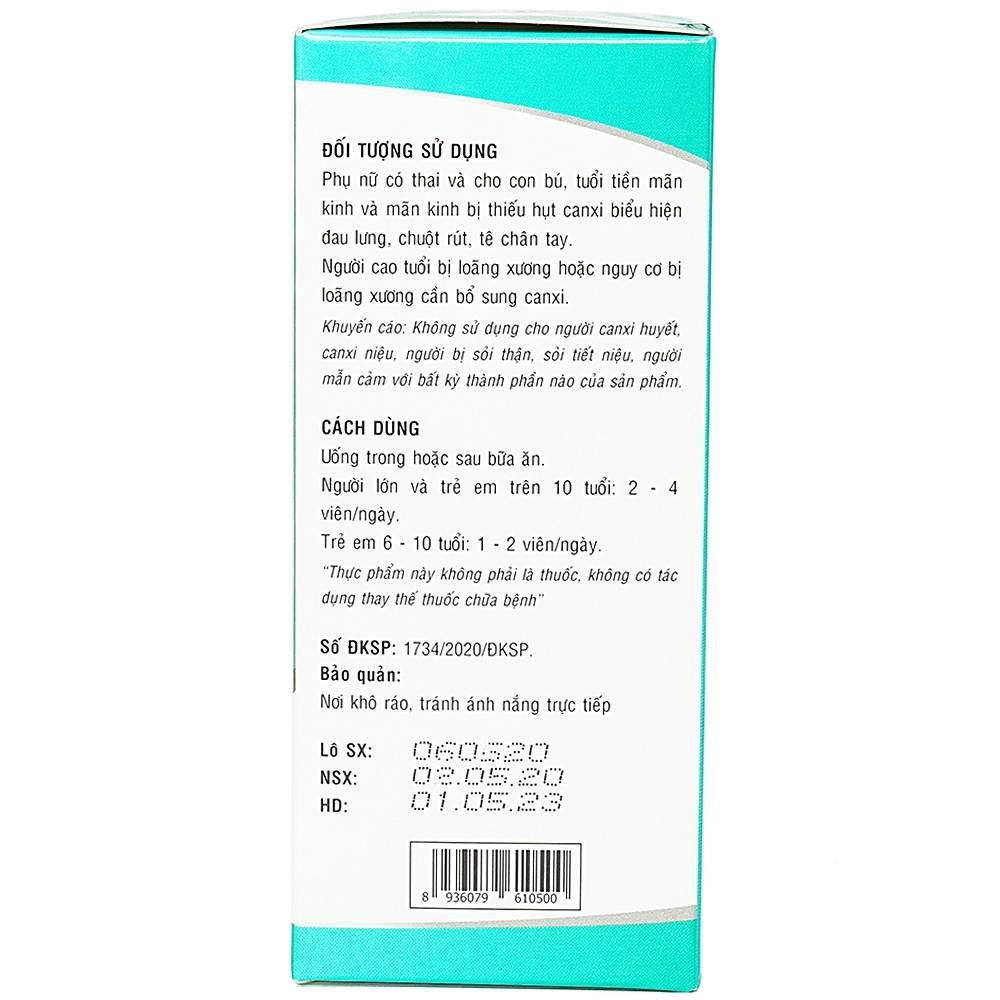 Hình ảnh Viên uống Avisure Hi-Cal Trường Thọ Pharma bổ canxi và các dưỡng chất (60 viên)
