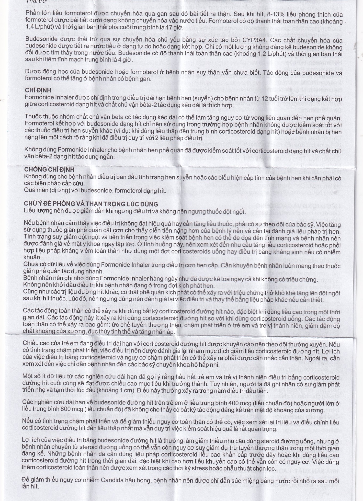 Hình ảnh Thuốc hít khí dung Formonide 200 HFA Cadila điều trị hen suyễn (120 liều)