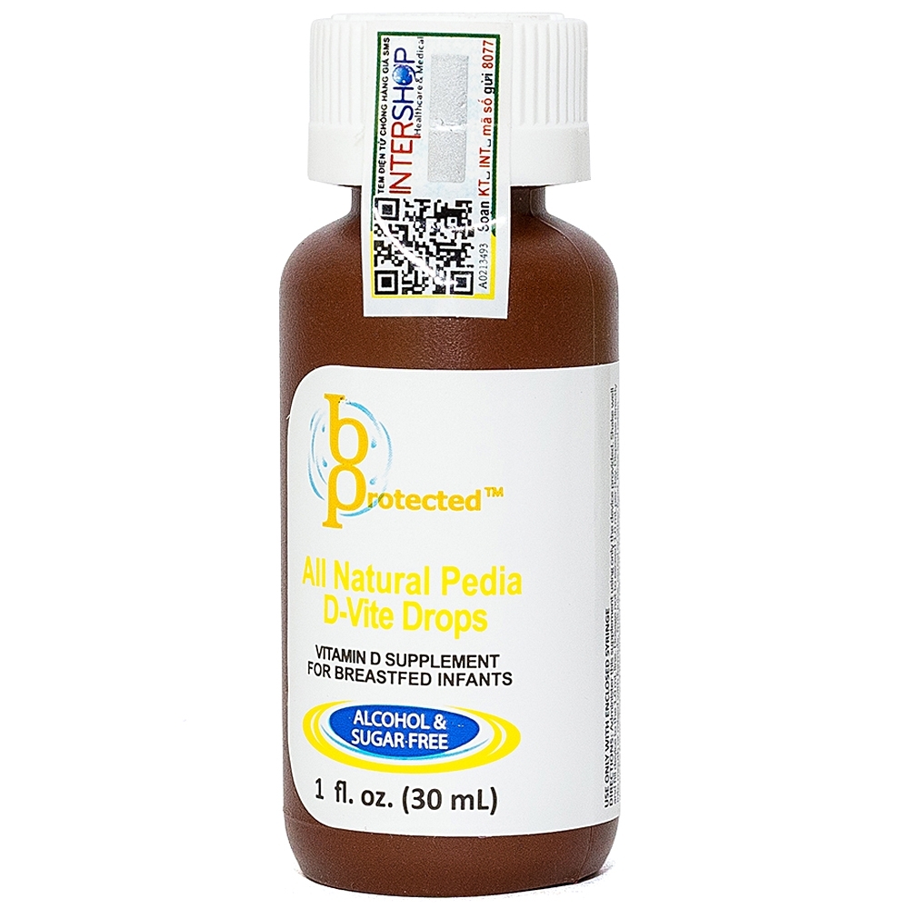 Hình ảnh Dung dịch Pedia D - Vite Drops bổ sung Vitamin D3 giúp phát triển xương răng (30ml)