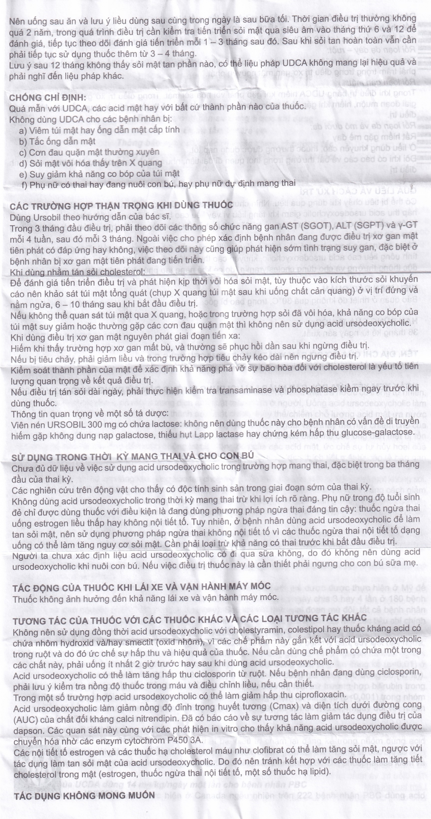 Hình ảnh Thuốc Ursobil 300 ABC Farmaceutici điều trị xơ gan mật, làm tan sỏi mật (3 vỉ x 10 viên)