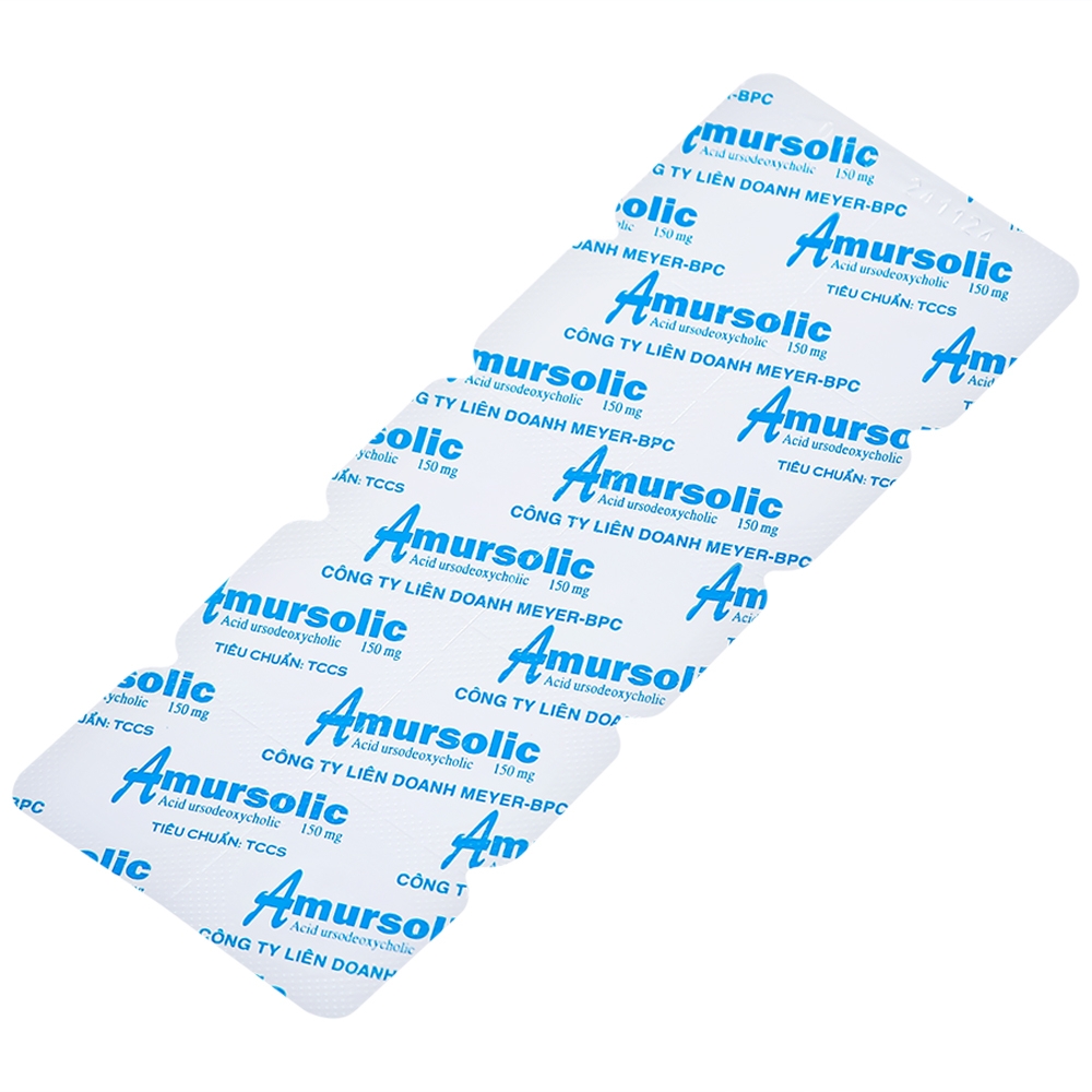 Hình ảnh Thuốc Amursolic Meyer hỗ trợ làm tan sỏi cholesterol (5 vỉ x 10 viên)