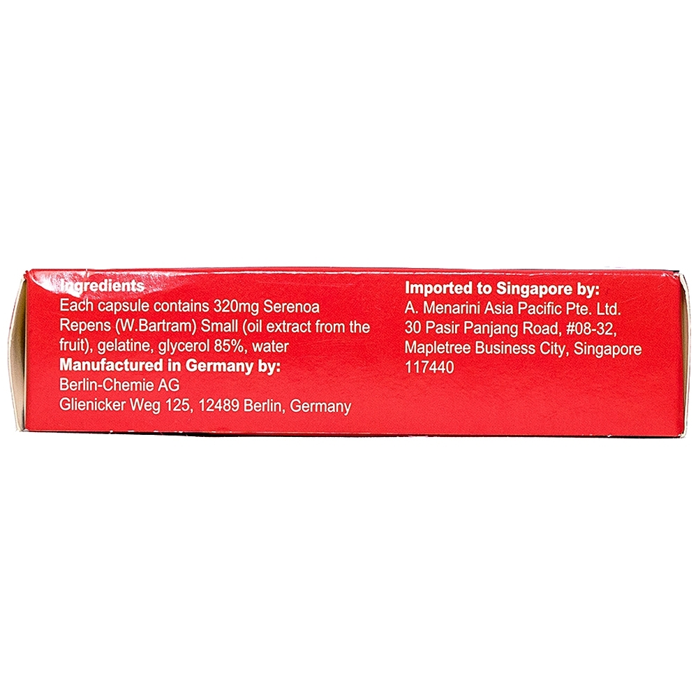 Hình ảnh Viên uống Primalis Berlin giúp cải thiện các triệu chứng rối loạn tiểu tiện (2 vỉ x 15 viên)