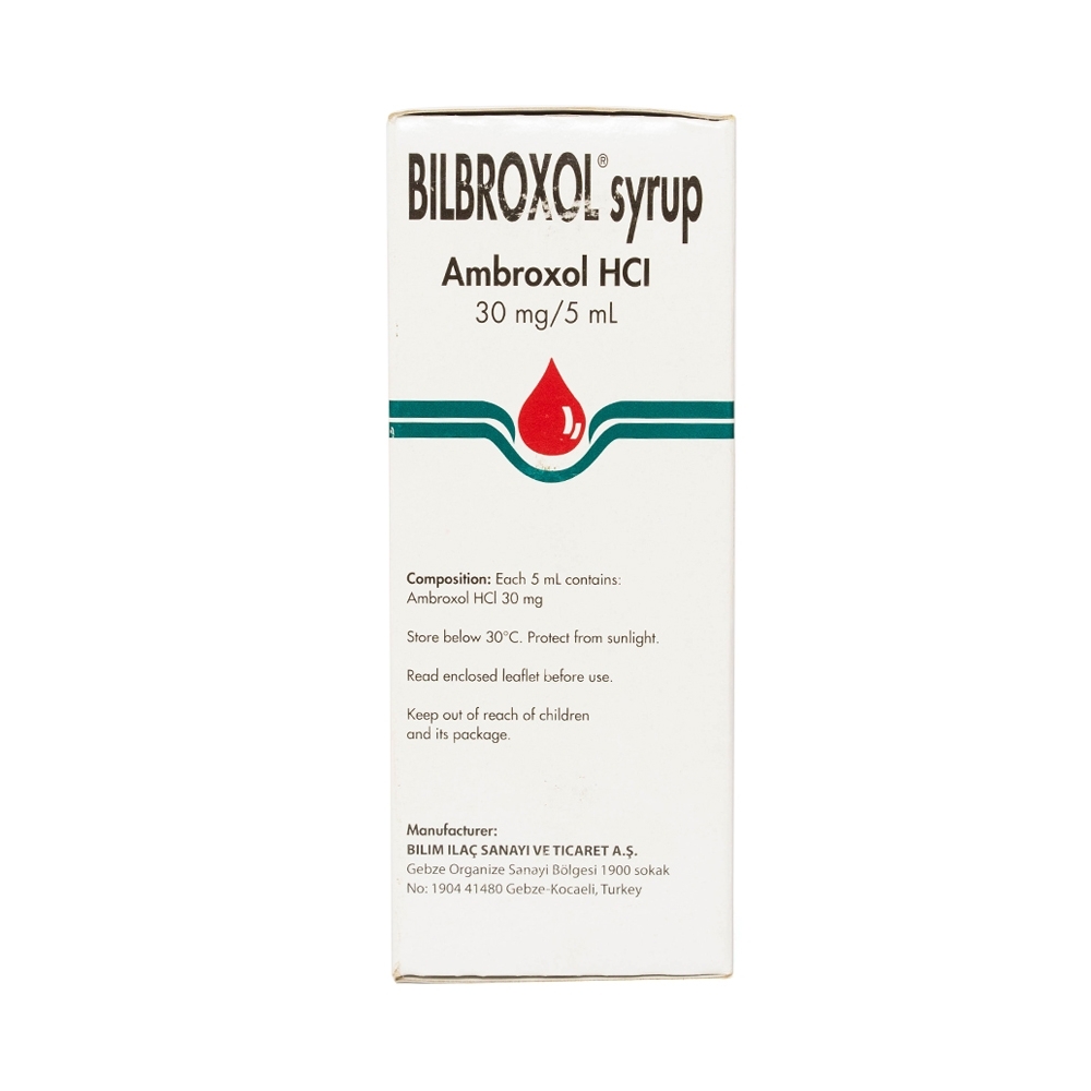 Hình ảnh Siro Bilbroxol 30mg/5ml Bilim Ilac điều trị các bệnh cấp và mạn tính ở đường hô hấp (150ml)