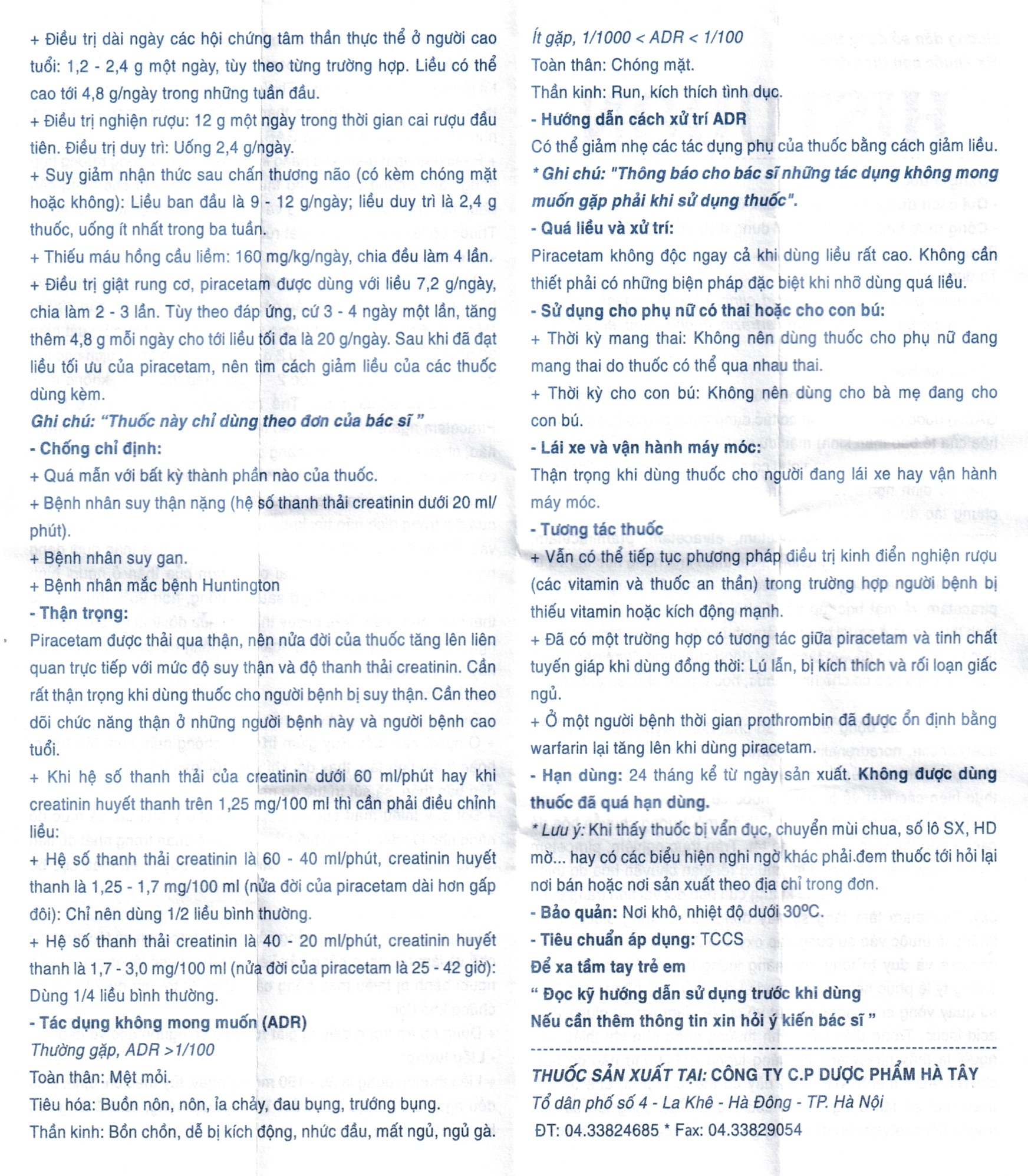 Hình ảnh Thuốc Histudon Hataphar điều trị chứng chóng mặt, đột quỵ do thiếu máu (60ml)